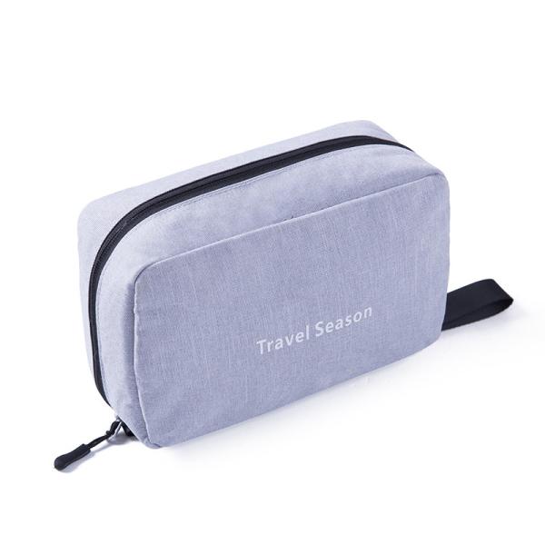 Buy cheap Custom Large Capacity Plain Polyester Private Label Makeup Bag from wholesalers