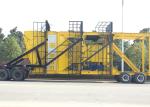 50 - 130t Mobile Asphalt Mixing Plant Mobile Asphalt Station 1000kg / Batch