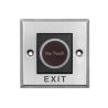 Buy cheap T4 Square Size 86*86mm Stainless Steel Touchless Infrared Exit Button with LED light,With English Text from wholesalers