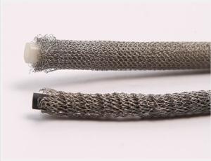 Wholesale Cylinder Knitted Woven Wire Mesh Washers Compressed 30m for EMI Shielding from china suppliers