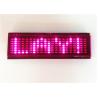 Buy cheap Pink color LED T-shirt Panel scrolling message display from wholesalers