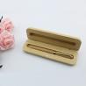 Buy cheap Fashion Bamboo Business Stationery Set Portable Gift Roller Pen Set With Case from wholesalers