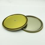 Cylindrical Tin Thickness 0.23mm Metal Can Lids For Paint Can