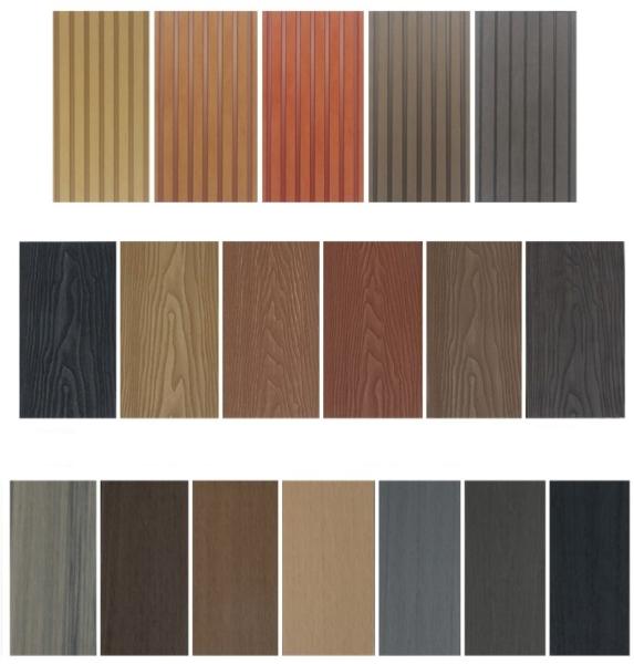 Outdoor Swimming Pool Waterproof WPC Wood And Plastic Composite Co-extruded