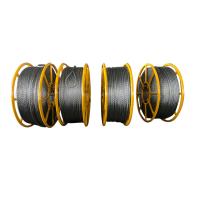 Buy cheap Galvanized 12 Strands Anti Twisting Braided Steel Rope Power Cable Traction Rope product