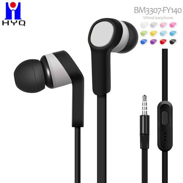 Buy cheap OEM Plastic Housing Wired In Ear Earphones 32ohms Stereo Sound from wholesalers