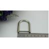 Buy cheap Personality design three-piece suit silver color metal accessories zinc alloy rectangle bag locks from wholesalers