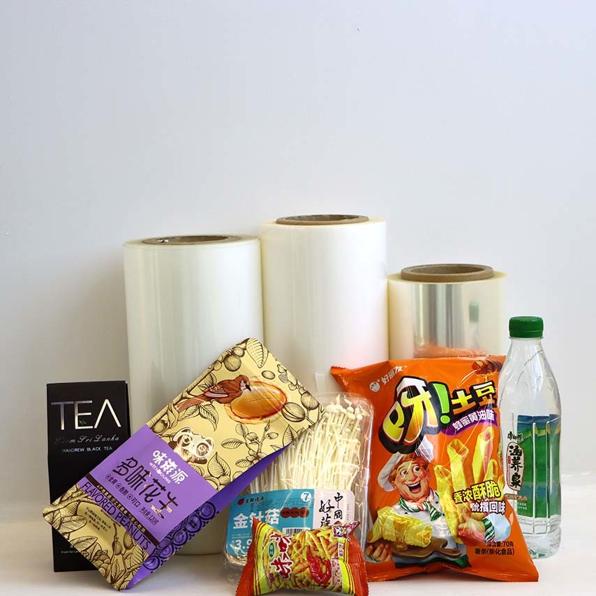 300mm~2000mm Width BOPP Laminating Film For Medical Package Candy Twist