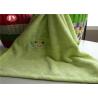 Buy cheap BSCI Audit -Plain Cute Baby Flannel Fleece Blanket with Patch and Embroidery from wholesalers