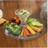 Buy cheap 12 inch eco-friendly lead-free crystal transparent dome glass cake stand with lid from wholesalers