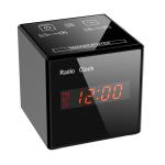 FM Radio HD1080P H.264 Alarm Clock Video Camera , Bluetooth Speaker Spy Camera