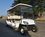 48V Multi Passenger Electric Golf Buggy , 8 Person Golf Cart With LED Headlight