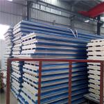 insulated 0.376mm polyurethane foam sandwich roof panel used in cold storage