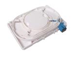 ABS Plastic Fibre Optic Distribution Box 2 SC Port Termination Box Wall Mounted