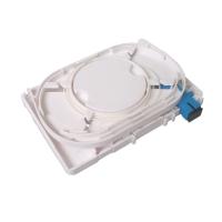 Buy cheap ABS Plastic Fibre Optic Distribution Box 2 SC Port Termination Box Wall Mounted product