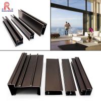 Buy cheap ODM Aluminum Window Frame Extrusion Profiles , Slim Profile Aluminium Windows product
