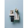 Buy cheap Wooden Toilet Paper Holder with Wall Shelf for WC Roll Easy Storage Natural Wood Oak Material from wholesalers