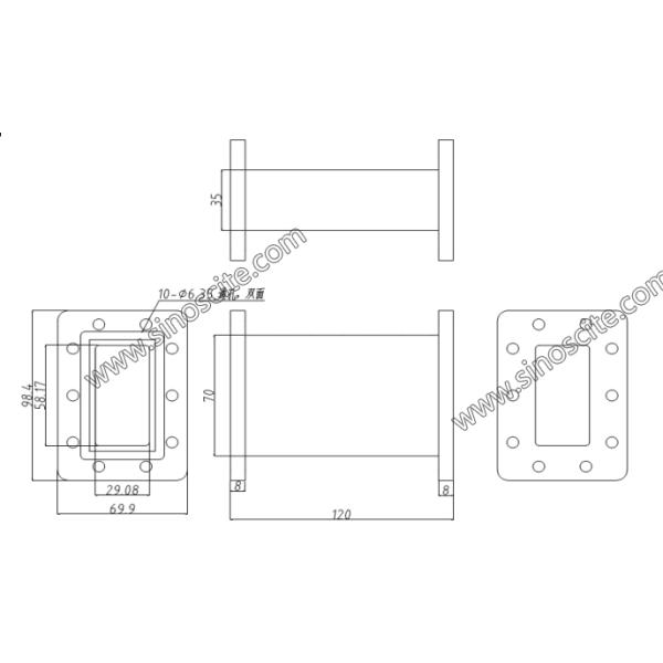 3.7 - 4.2 GHz C Band 5G RF Microwave Filters Rejects Terrestrial Interference