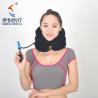 Buy cheap Inflatable neck brace support soft flannel cervical pillows supplier from wholesalers