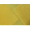 Buy cheap 210GSM Soft 100% Polyester Embossed Pattern Micro Velvet Fabric For Home Textile - Yellow from wholesalers