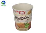 500ML Hot Food Poly Sturdy Disposable Soup Bowls Leakproof On Side - Edge