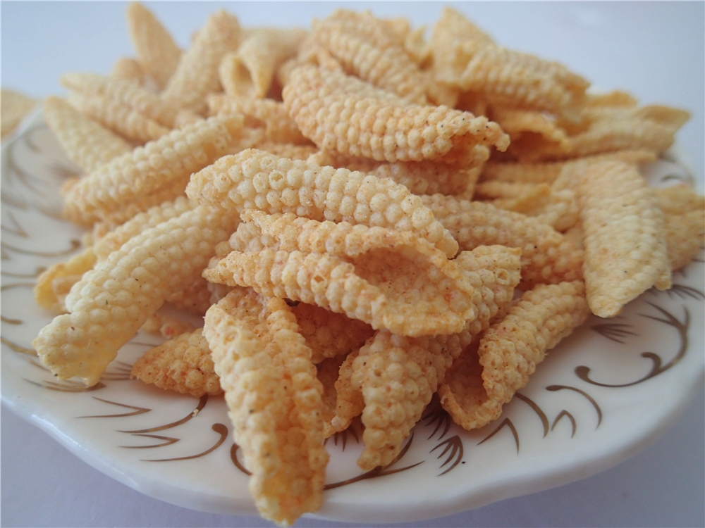 Asian fries crisp snacks flavors of pepper fried rice crust corn rice crackers