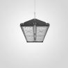 Buy cheap IK09 Impact Resistant Linear Padel Court Light With 60x90 Degree Beam Angle in RAL 9017 Black from wholesalers