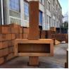 Buy cheap 120cm Corten Steel Fire Pit Rustic Red 47 Inch Corten Steel Outdoor Fireplace from wholesalers