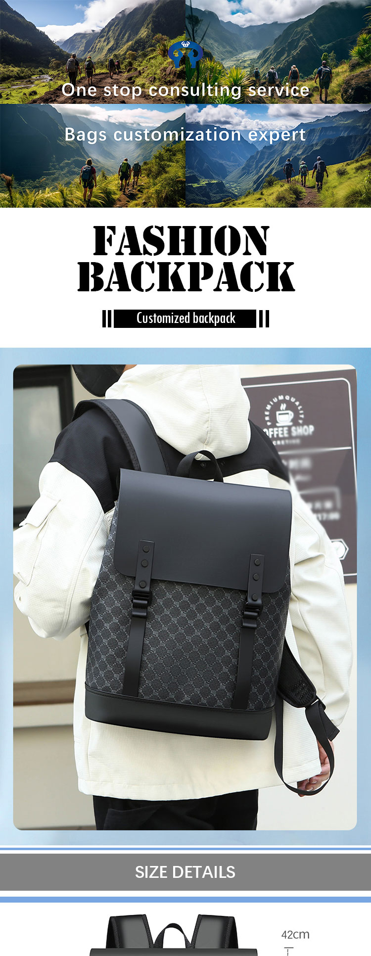 Sympathybag Waterproof Business Backpack Custom Logo Computer Laptop Bags