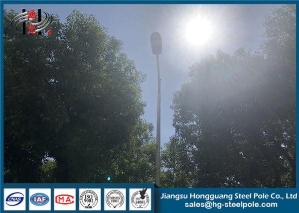 Buy cheap Custom Shape Industrial Light Poles RAL Powder Coated For Highway Lighting from wholesalers