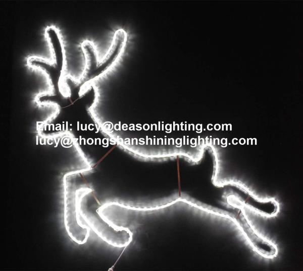 Buy cheap christmas running reindeer lights from wholesalers