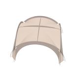 Self Driving Rainproof Sunscreen Large Camping Canopy Pergola Silver Oxford