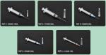 PE Disposable Medical Syringe Luer Lock Tip Vaccine Syringe