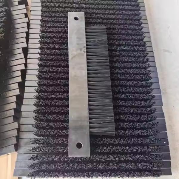 Buy cheap Industrial Aluminum Alloy Base Nylon Bristles Plate For Cleaning And Derusting from wholesalers