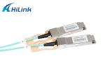 Data Centers Active Optical Cable 200G QSFP56 SR4 To 2xQSFP56 SR2 850nm 5m AOC