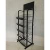 Buy cheap 4 Tiers Beverage Supermarket Display Racks With Wheels from wholesalers