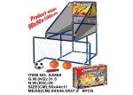 Playing Portable Kids Sports Toys Plastic Indoor Basketball Hoop With Stand
