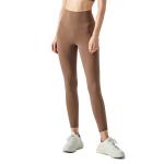 220g Nylon Sport Fitness Leggings High Waist Yoga Workout Gym Wear Pant Black