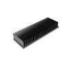 Buy cheap 6063 Anodized Extruded Heat Sink Profiles T66 Temper For Audio Equipment from wholesalers