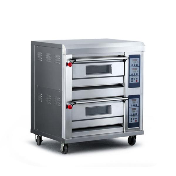 Buy cheap Commercial Two Deck 4 Tray Bakery Oven Stainless Steel Material from wholesalers