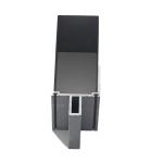 Aluminum Glass Frame Profile Extrusion Facade Awning Commercial Stainless Steel