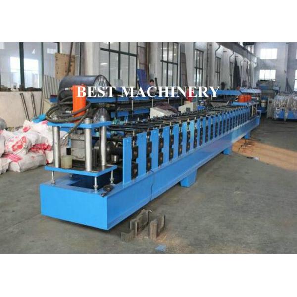 Steel Rolling Shutter Door Guide rail Roll Forming Machine 3 Phase With 3kw Motor Power