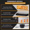 Buy cheap Hotels Kitchen Equipment One Deck Pizza Oven Electric With Stone Ovens Online Support from wholesalers