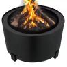 Buy cheap Carbon Steel Portable Camping Stove Round Wood Burning Smoke Free Fire Pit from wholesalers