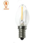 240V 220V Dimmable Led Edison Bulbs C7 E12 1W LED Filament Bulb