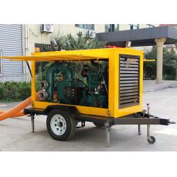 China Large Capacity Diesel Pump Truck For Natural Disaster Relief And Sewage Treatment for sale