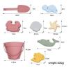 Buy cheap Silicone Educational Toys Bucket Molds Set Kids Beach Silicone Sand Toys from wholesalers