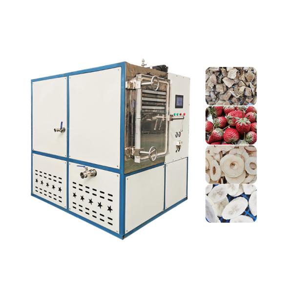 Buy cheap 50-300kg/H Capacity Commercial Freeze Dryer For Food 200KG Weight And Vacuum Drying from wholesalers