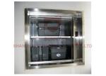 AC VVVF Stainless Steel Dumbwaiter Elevator Mirror Etching Stainless Steel