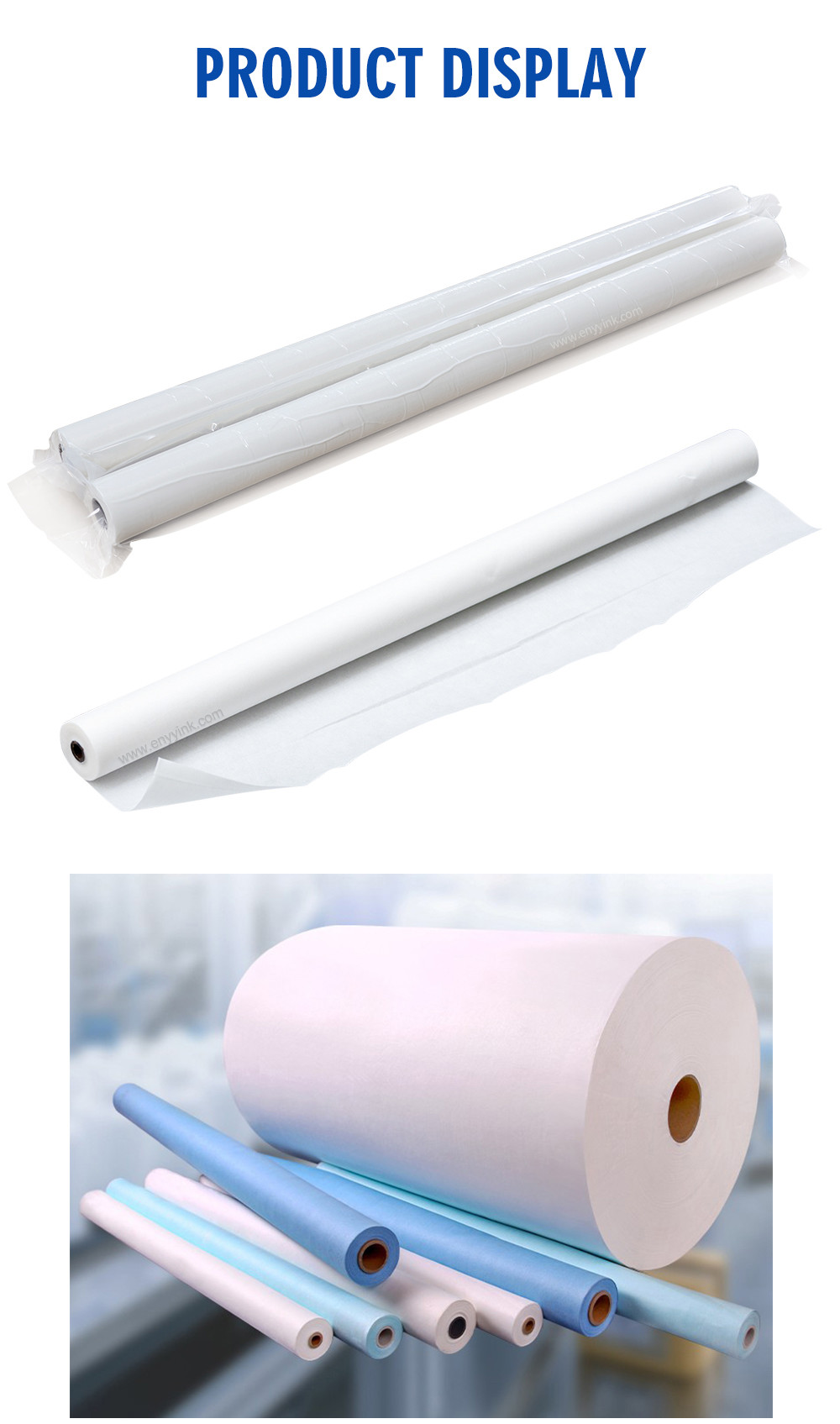 Non-woven Fabric Automatic Blanket Fabric SM74 765*13.5m*19.5mm